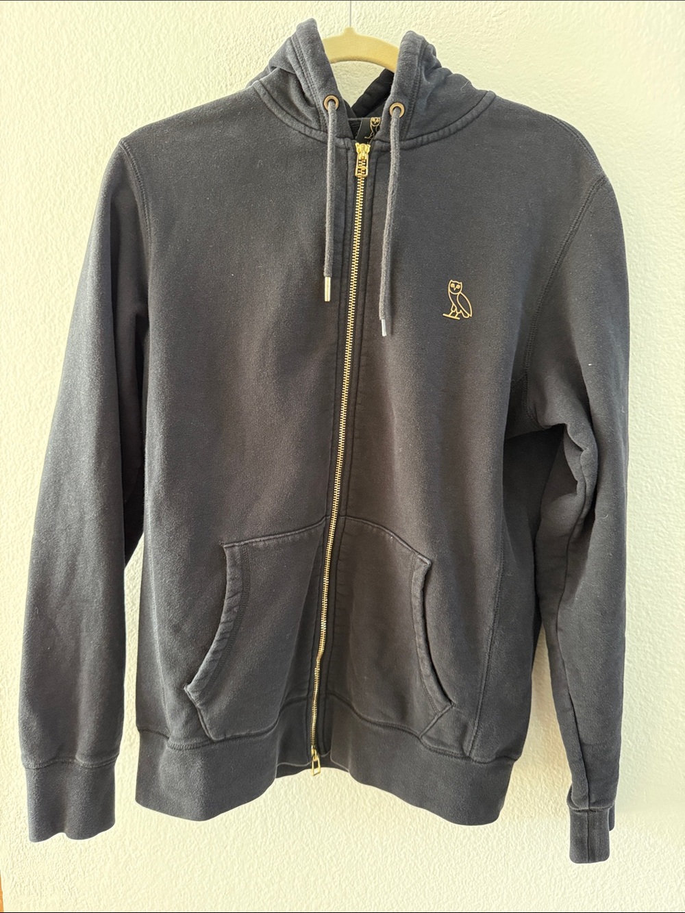 October's Very Own OVO Drake Pullover Hoodie Sweatshirt - Black - Men’s Size S